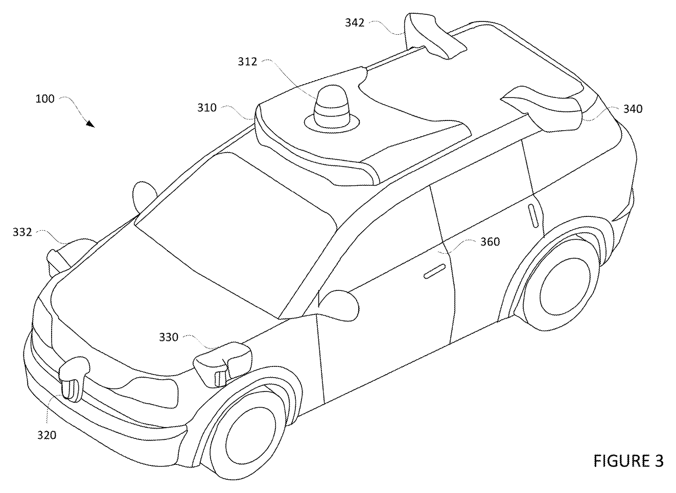 Waymo Autonomous Vehicle Sensor Platform
