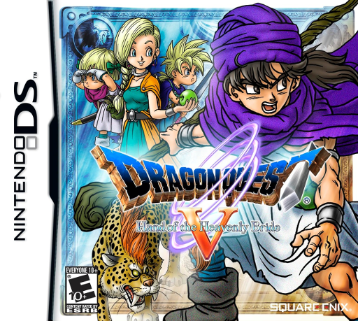Dragon Quest V: Hand of the Heavenly Bride Cover